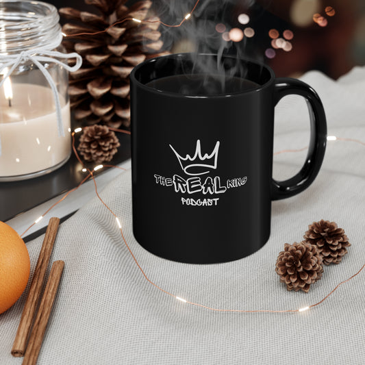 The Real King 11oz Black Mug