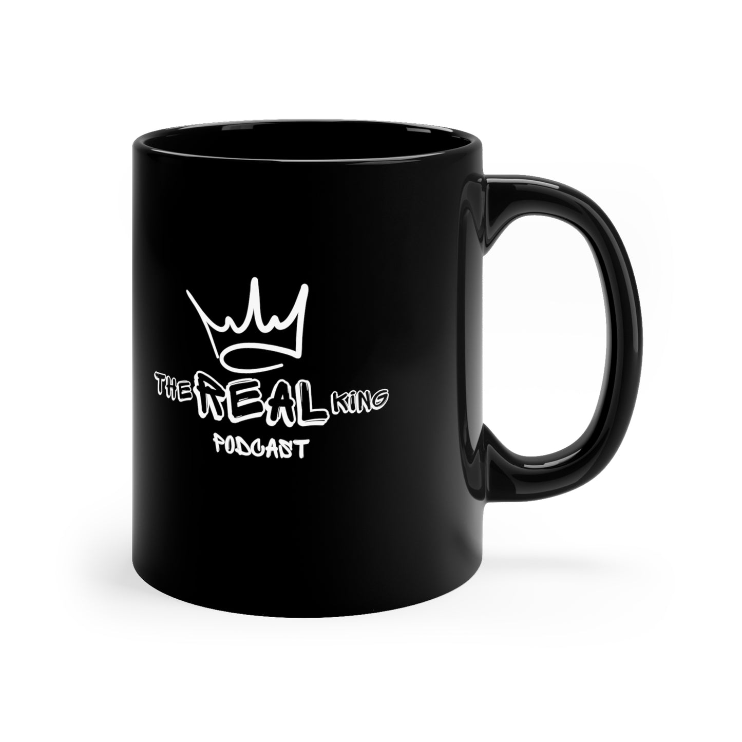 The Real King 11oz Black Mug