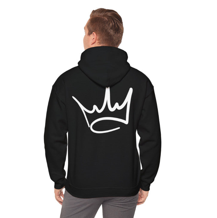 The Real King Crown-Back Hoodie